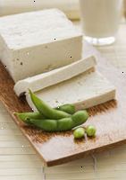 Foto de tofu y edamame Foto de tofu y edamame